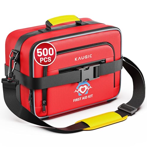 500 Piece Waterproof Emergency First Aid Kit