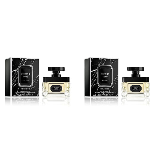 GUESS UOMO Eau de Toilette, 1.0 Fl Oz (Pack of 2)