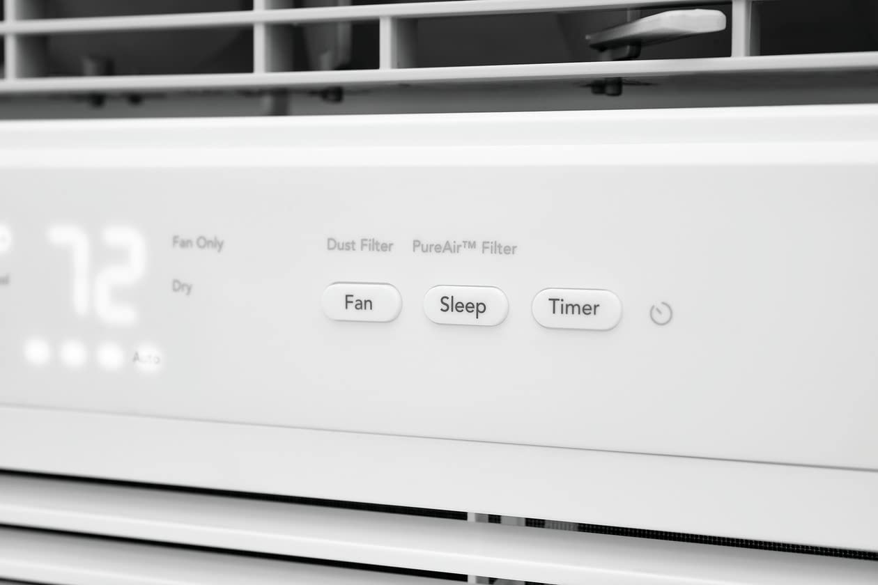 Frigidaire FHWC064WB1 Window Air Conditioner, 6,000 BTU Electronic Controls, White