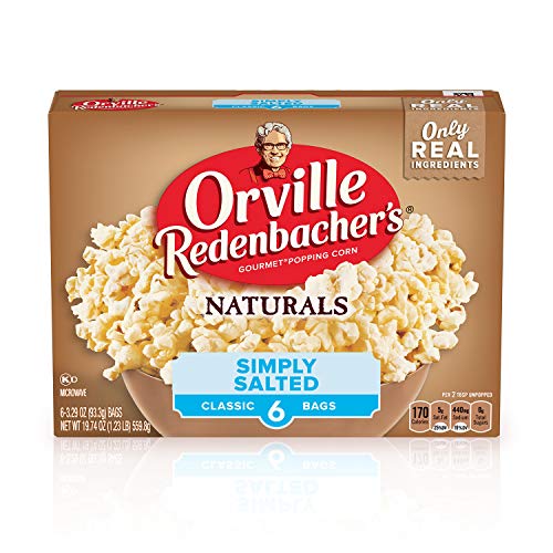 6 Count Orville Redenbacher's Simply Salted Microwave Popcorn