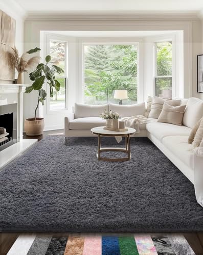 5x8 Fluffy Shag Rug Soft Non-Slip Carpet