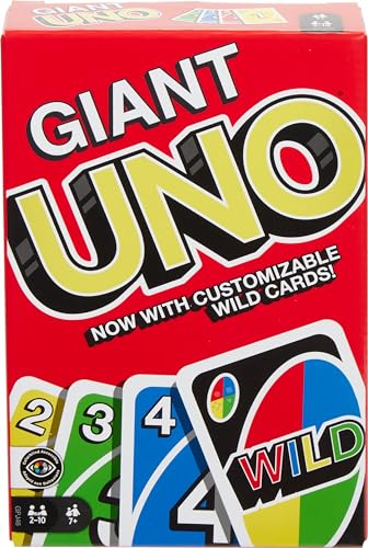 Mattel Games Giant UNO Accessible Card Game