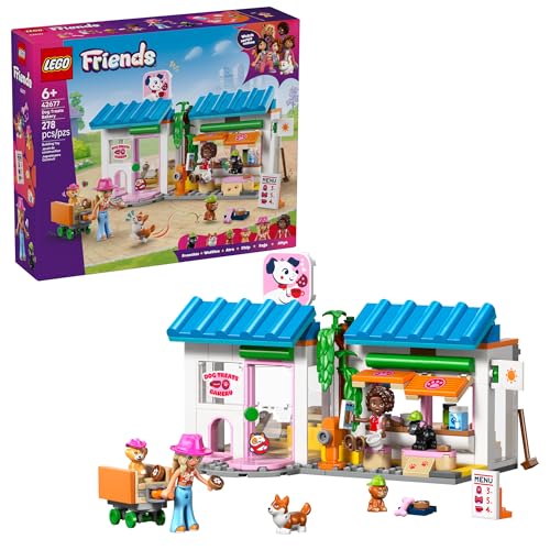 LEGO Friends Dog Treats Bakery Building Toy Set