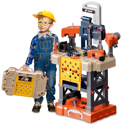 Kids Tool Bench Set with Electric Toy Drill