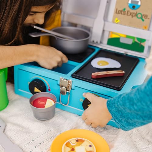 Melissa & Doug Camp Stove Play Set - 24 Pieces