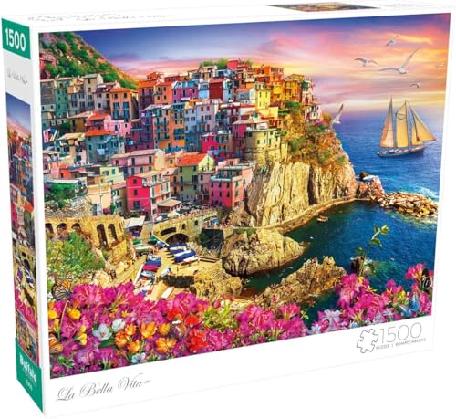 1500 Piece Buffalo Games La Bella Vita Jigsaw Puzzle