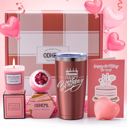 ITABLETAS Birthday Gifts for Women, Mom, Relaxing Spa Gift Set, Unique Gift Basket for Her, Wife Daughter Sister Girlfriend, 30th, 40th, 50th, 60th, 70th Who Have Everything, Creative Birthday Gift
