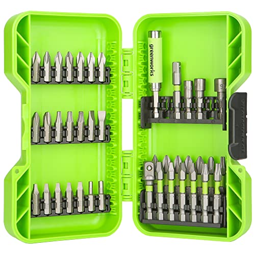 40 Piece Impact Rated Screwdriver Bit Set
