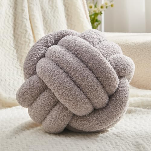 Petrella Decorative Knot Ball Throw Pillow