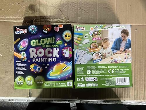 JOYIN Glow in The Dark Rock Painting Kit