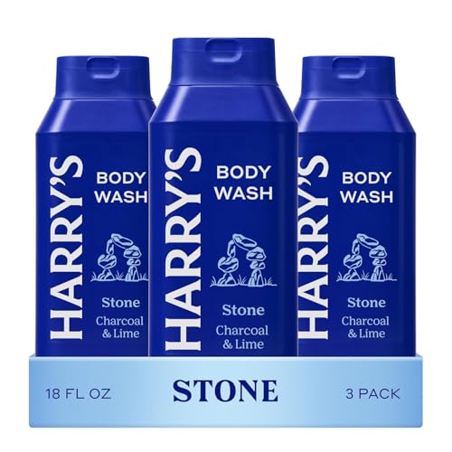 3 Pack Harry's Body Wash 18 fl oz