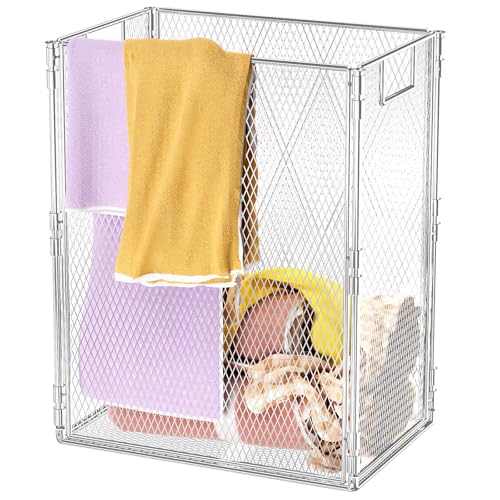 7.4 Gallon Collapsible Heavy Duty Metal Storage Basket