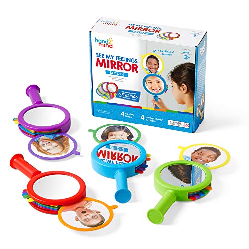4 Pack hand2mind See My Feelings Mirror Set