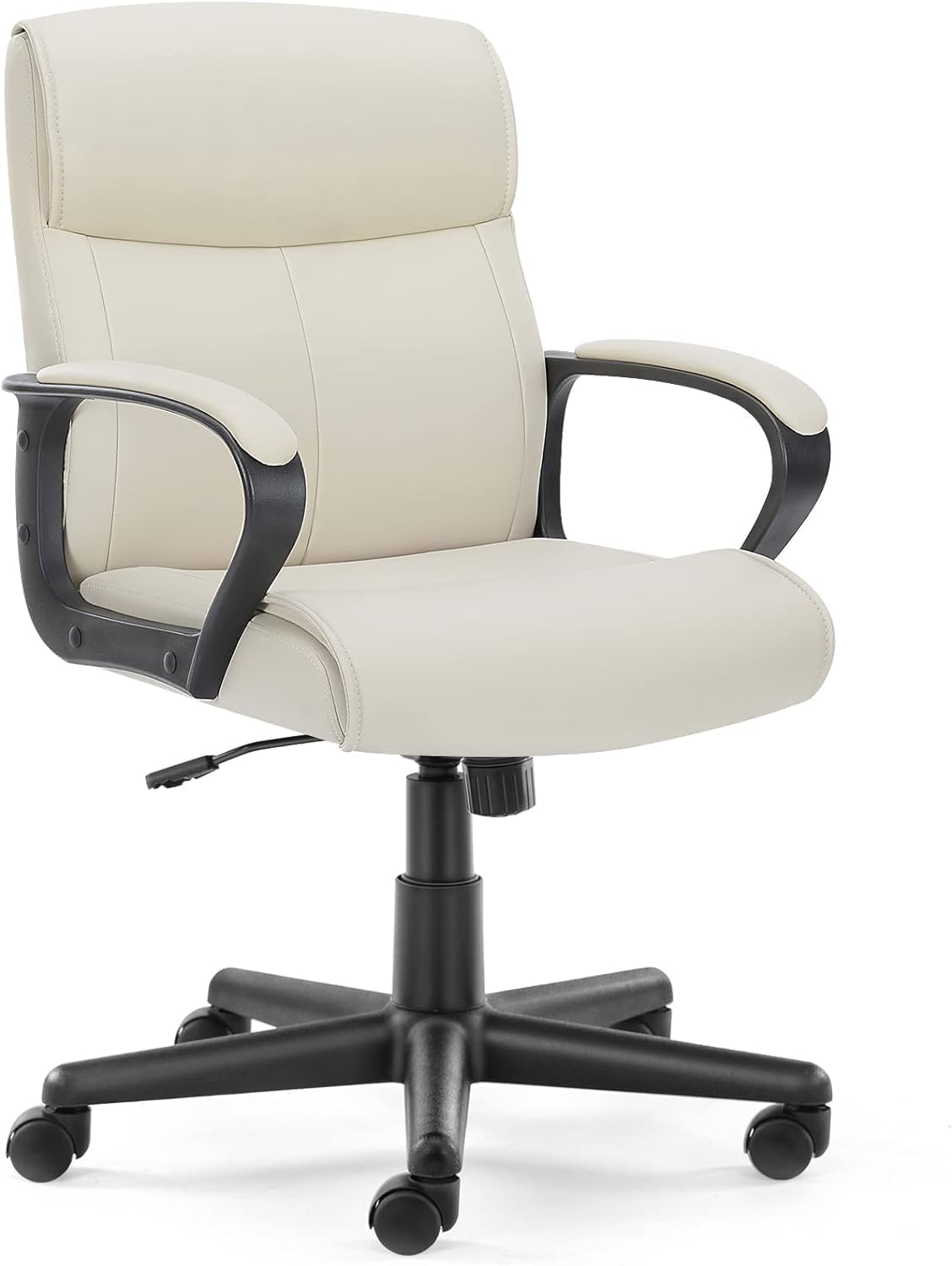 Ergonomic Adjustable Office Chair with Padded Armrests