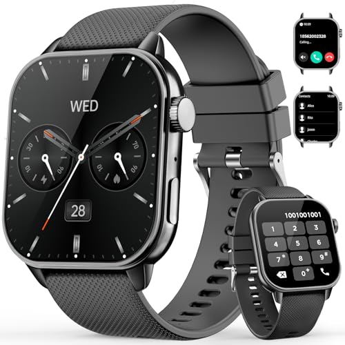 AMOLED Bluetooth Call Fitness Smartwatch with Heart Rate