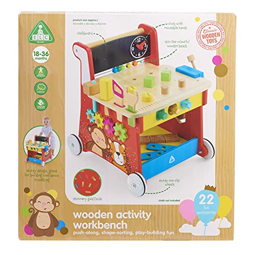 Wooden Activity Workbench by Early Learning Centre