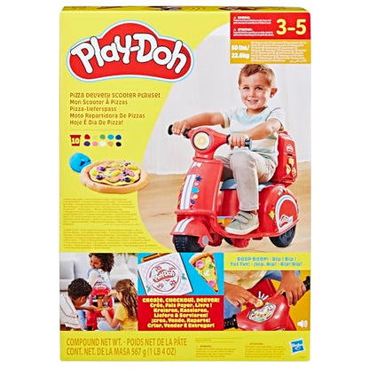 Play-Doh Pizza Delivery Scooter Playset for Kids