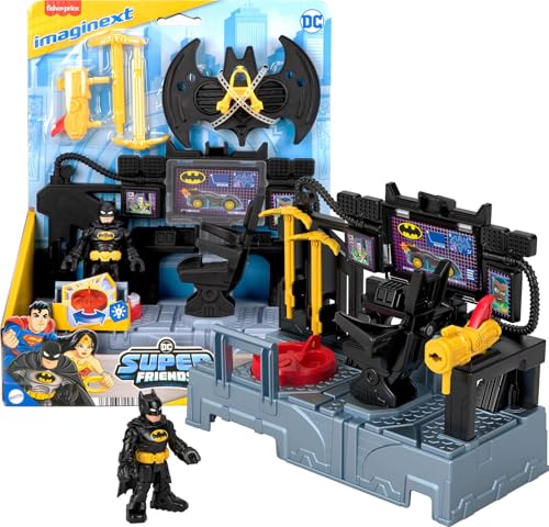 Imaginext Batman Bat Command Center Playset for Kids