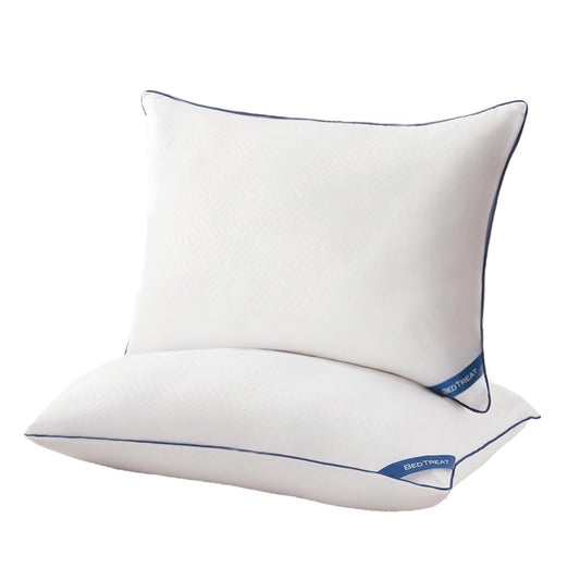 BedTreat Cooling Queen Size Down Alternative Pillows