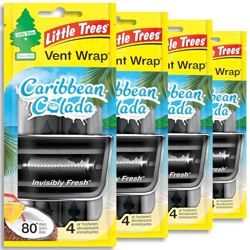 16 Pack LITTLE TREES Vent Wrap Car Air Fresheners