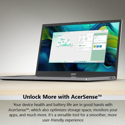 Acer Aspire Go 15 Slim Laptop | 15.6" Full HD IPS 1080P Display | Intel Core i3-N305| Intel UHD Graphics | 8GB LPDDR5 | 128GB HD | Wi-Fi 6 | AI PC | Windows 11 Home in S Mode | AG15-31P-3947