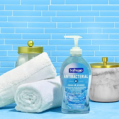 18-Pack Softsoap Clean & Protect Antibacterial Liquid Hand Soap