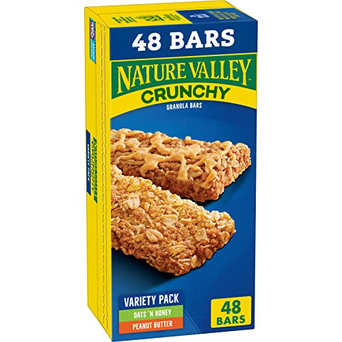 48 Count Nature Valley Crunchy Granola Bars Variety Pack