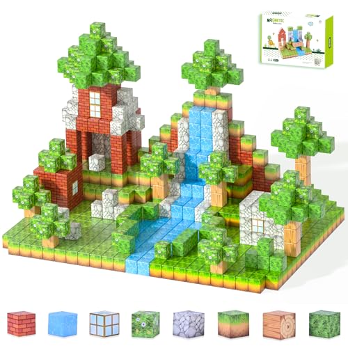 157 Piece Magnetic Building Blocks STEM Toy Set