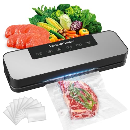 Automatic Food Vacuum Sealer Machine with Dry Moist Modes