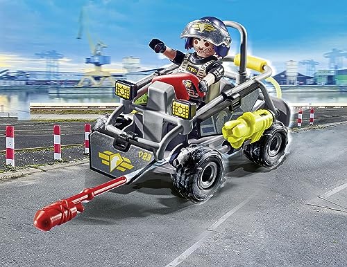 Playmobil Tactical Police All-Terrain Quad Vehicle