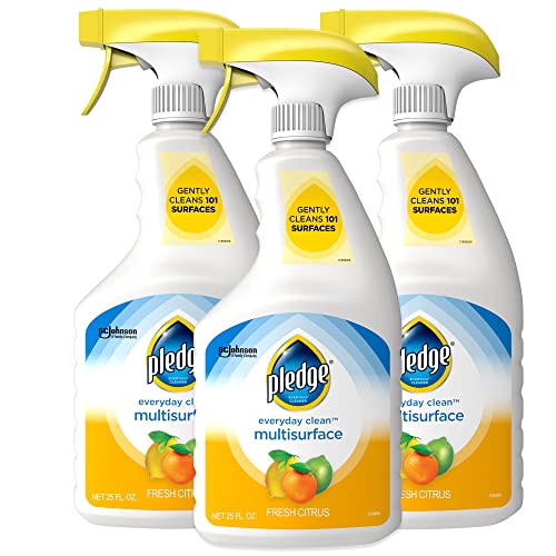 3 Pack Pledge Multisurface Cleaner Spray 25oz