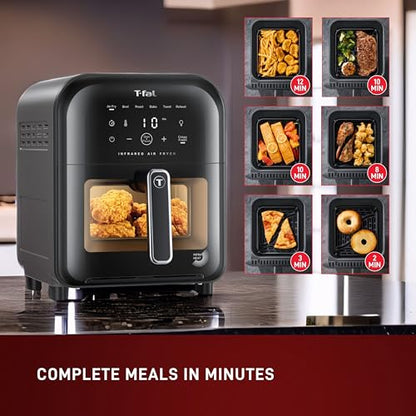 T-Fal 6qt Digital Air Fryer with 7-in-1 Functions