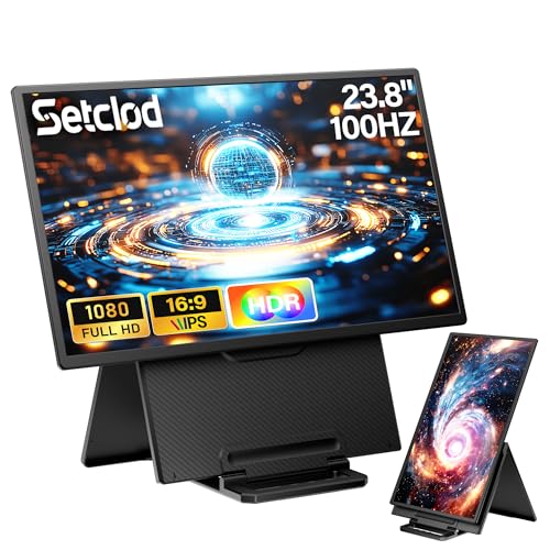 23.8" 1080p 100Hz Portable IPS Monitor