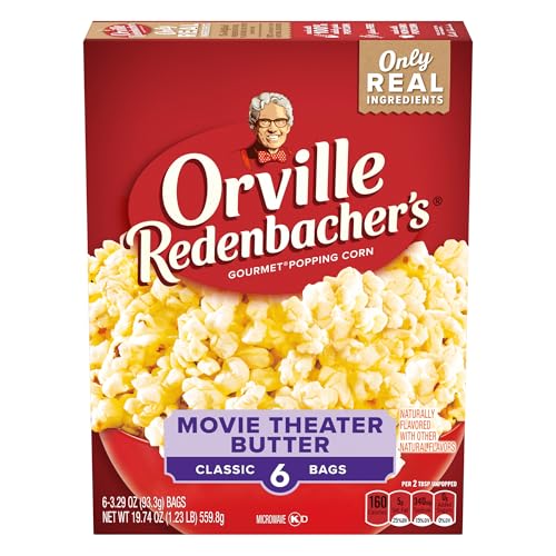 6 Count Orville Redenbacher’s Movie Theater Butter Popcorn