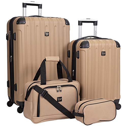 4 Piece Hardside Spinner Luggage Set