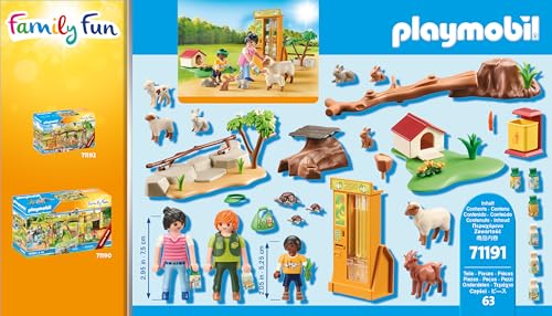 Playmobil Petting Zoo Animal Playset for Kids