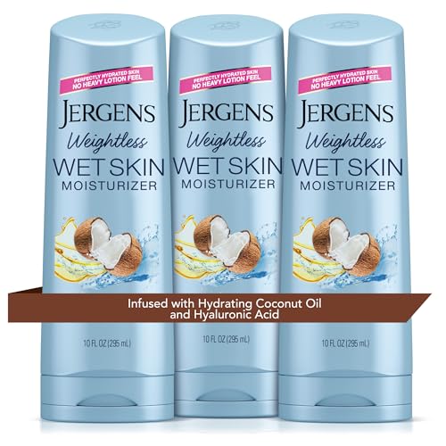 3 Pack Jergens Wet Skin Body Moisturizer Lotion