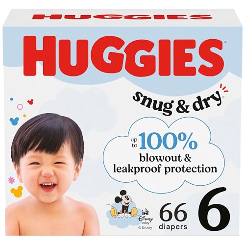 66 Count HUGGIES Snug & Dry Baby Diapers