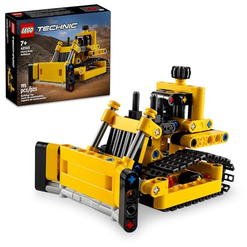 LEGO Technic Heavy-Duty Bulldozer Building Set 42163