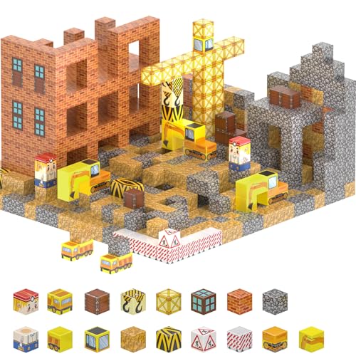 100 Piece Magnetic Building Blocks STEM Toy Set