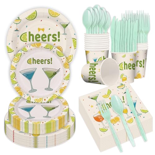 168 Piece A Tini Bit Older Party Tableware Set