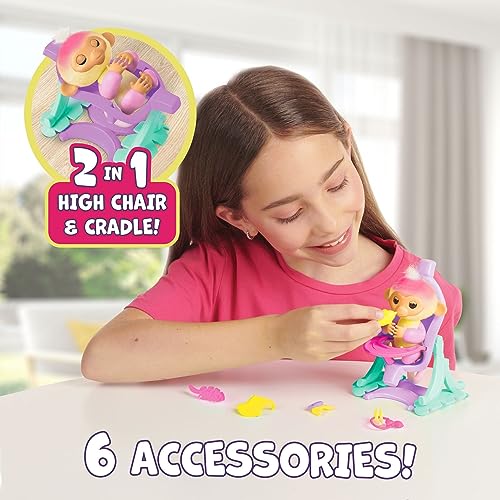 Fingerlings Interactive Baby Monkey Playset with Accessories