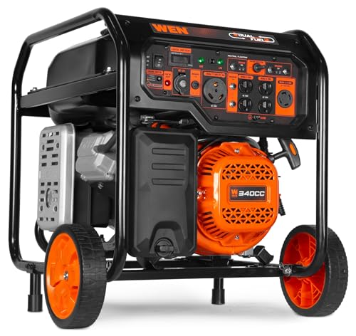 WEN 8000-Watt Dual Fuel Portable Generator
