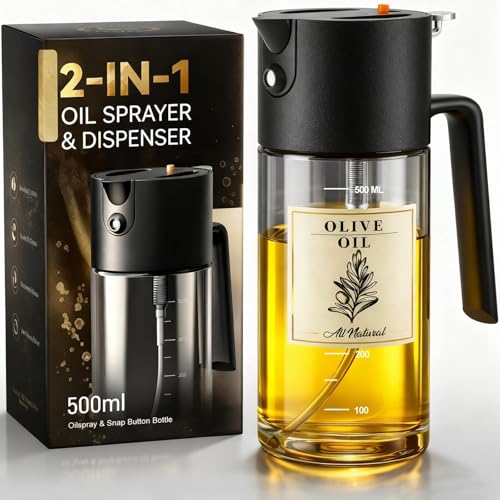 500ml Glass Oil Sprayer Bottle