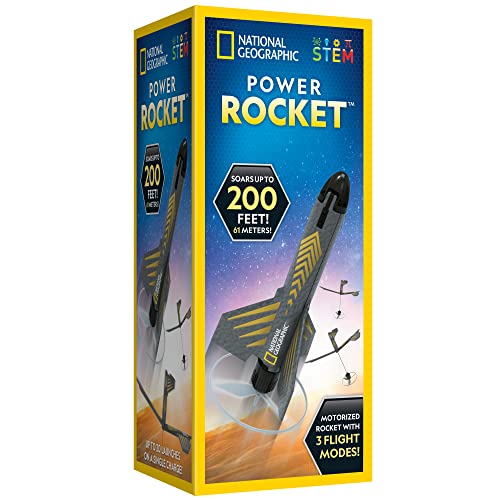 Motorized Air Rocket Launcher Toy, 200-Foot Range