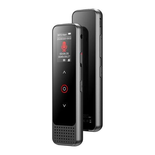128GB Voice Recorder with Playback & Noise Cancelling