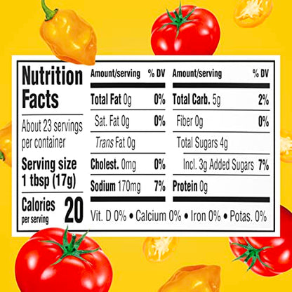 Heinz Habanero Tomato Ketchup Squeeze Bottle 14 oz