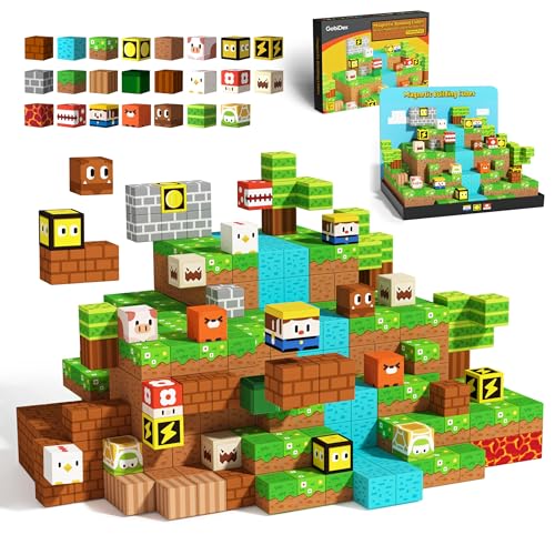 Magnetic Building Blocks STEM Toy for Kids 3+
