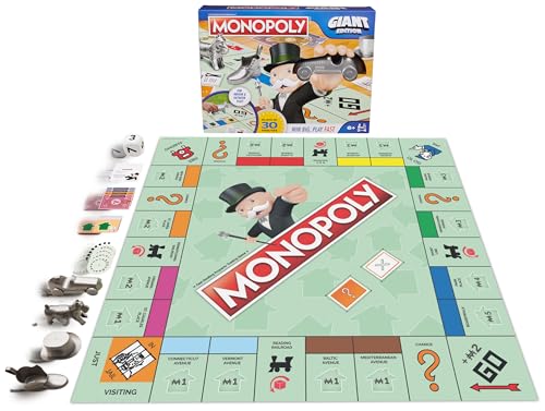 Spin Master Games Monopoly Giant Edition Board Game