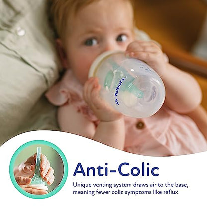 2 Pack Dr. Talbot's Anti-Colic Baby Bottles